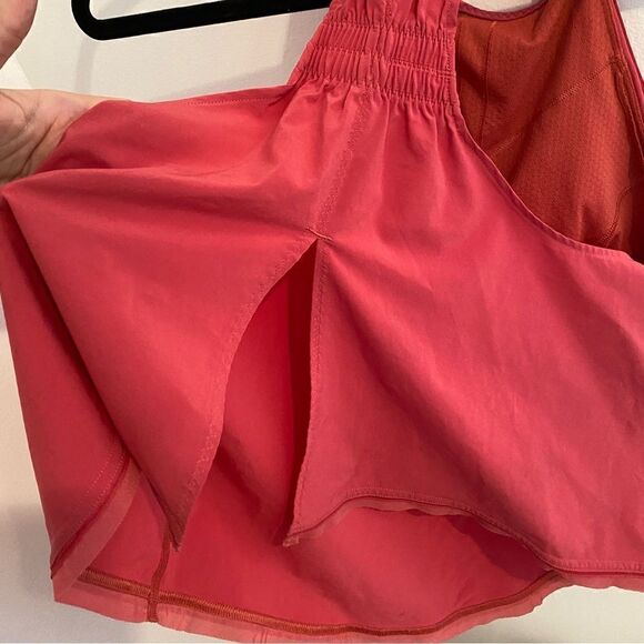 𝅺LULULEMON Free Spirit Halter Tank in Fireside Red • Open Back Tie • Size 4 - Picture 6 of 7